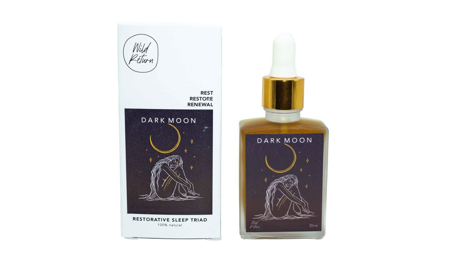 Dark Moon ~ Restorative Sleep Tincture By Wild Return