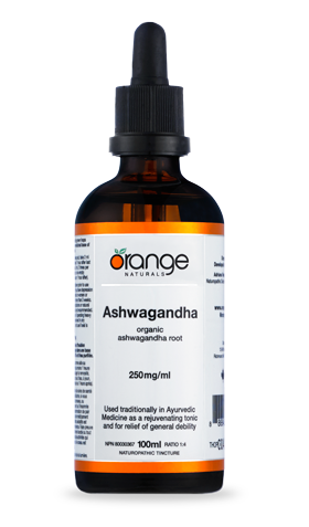 100ml Ashwagandha Tincture By Orange Naturals