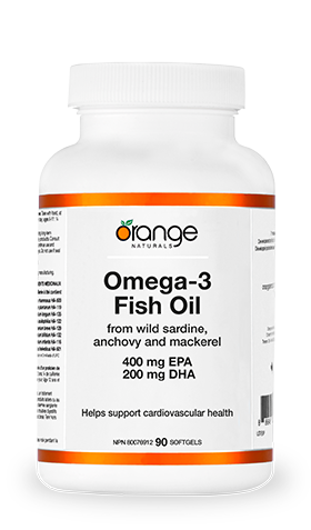 Omega-3 Fish Oil Capsules By Orange Naturals