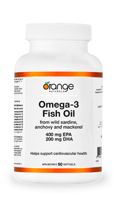Omega-3 Fish Oil Capsules By Orange Naturals