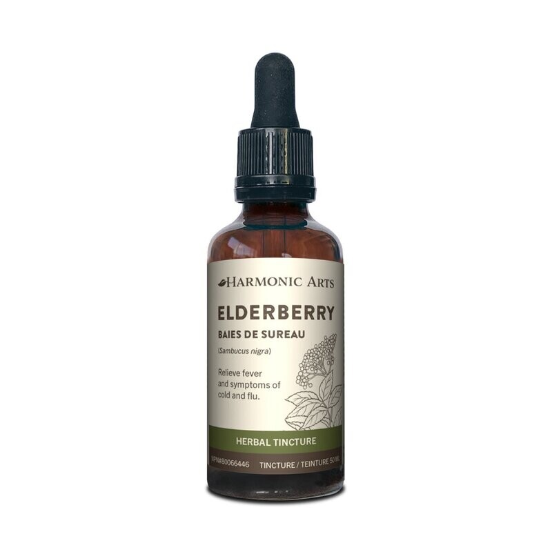 100ml Elderberry Tincture By Harmonic Arts