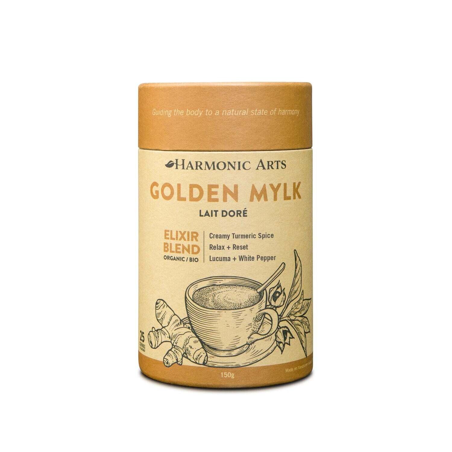 Golden Mylk Elixir Blend By Harmonic Arts