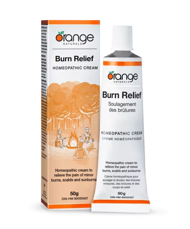 Burn Relief Homeopathic Cream (50g)