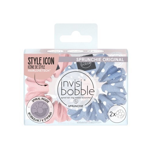 Dot's It/No Morals, but Corals invisibobble® Sprunchie Duo
