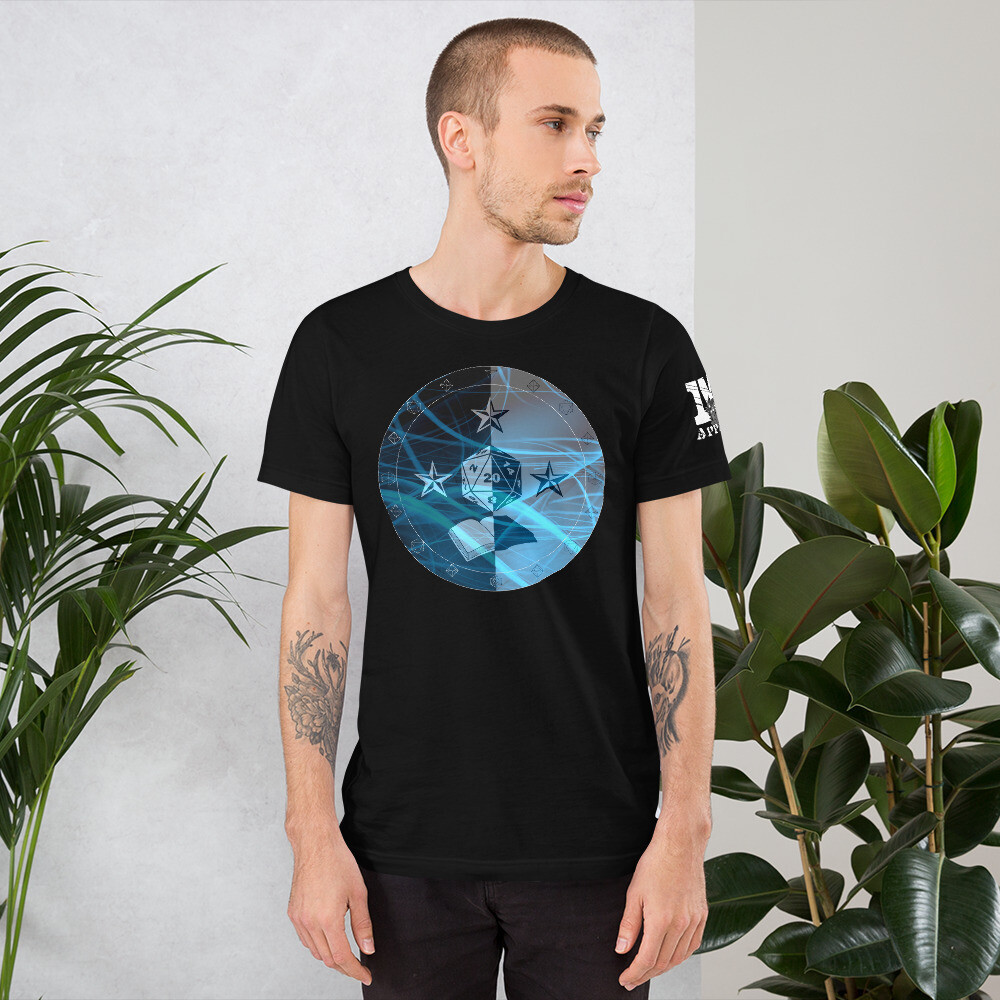 Wizaed Shield Color Short-Sleeve Unisex T-Shirt
