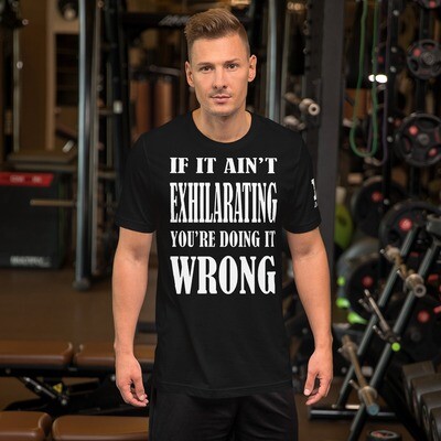 Fitness Exhilarating Short-Sleeve Unisex T-Shirt
