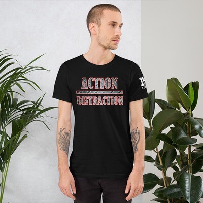Action over Distraction Skydiving Short-Sleeve Unisex T-Shirt
