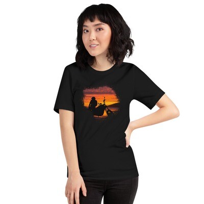 Riding Sunset Short-Sleeve Unisex T-Shirt