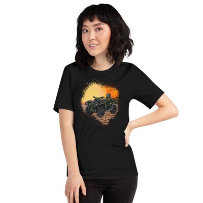 Sunset ATV Short-Sleeve Unisex T-Shirt