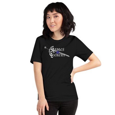 Games -N- Geekery Full Merch Fan Gear Logo Short-Sleeve Unisex T-Shirt