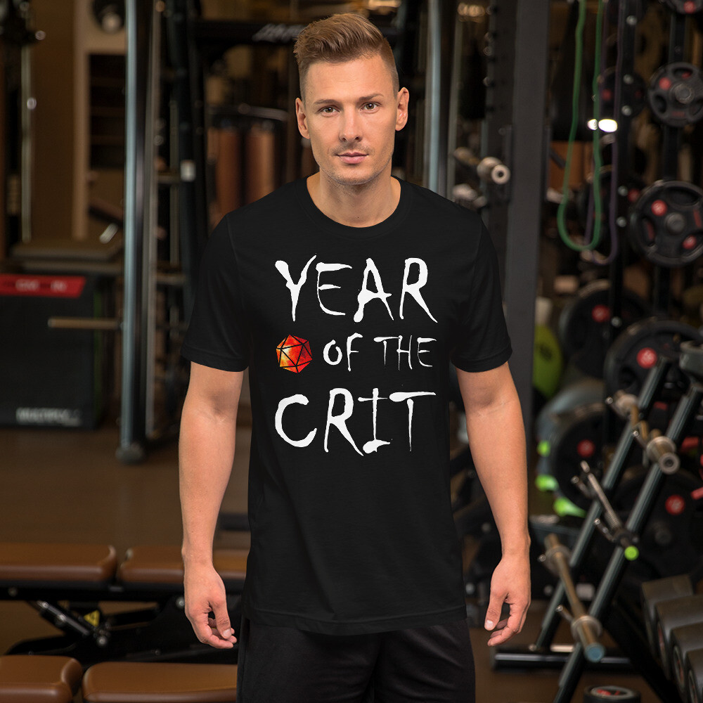 Year of the Crit D20 Short-Sleeve Unisex T-Shirt
