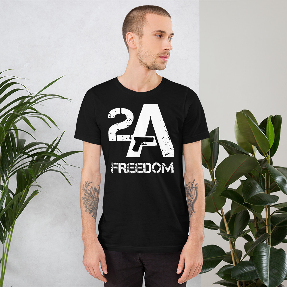 Pro Gun 2A Freedom Short-Sleeve Unisex T-Shirt