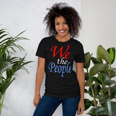 We the People Red White and Blue Short-Sleeve Unisex T-Shirt