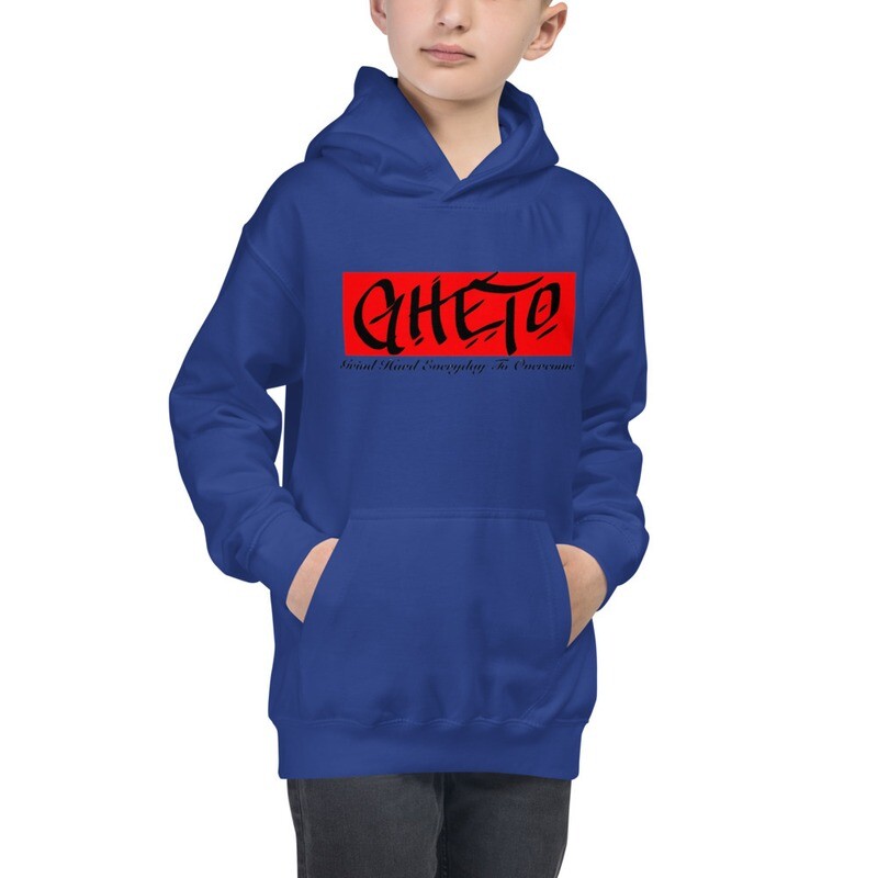 GHETOWORLDWIDE Logo Kid&#39;s Hoodie