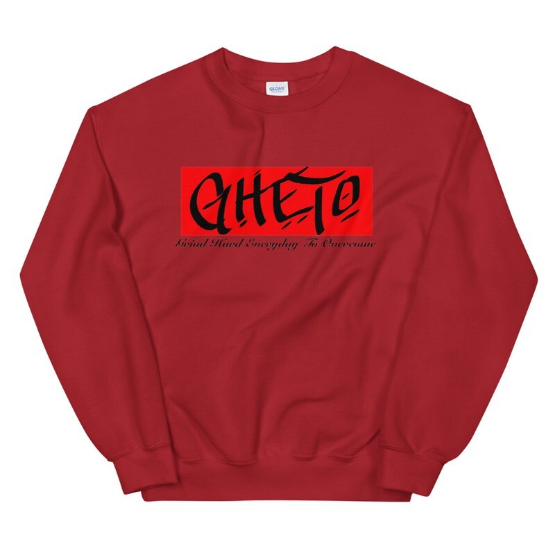 GHETOWORLDWIDE Logo Crewneck