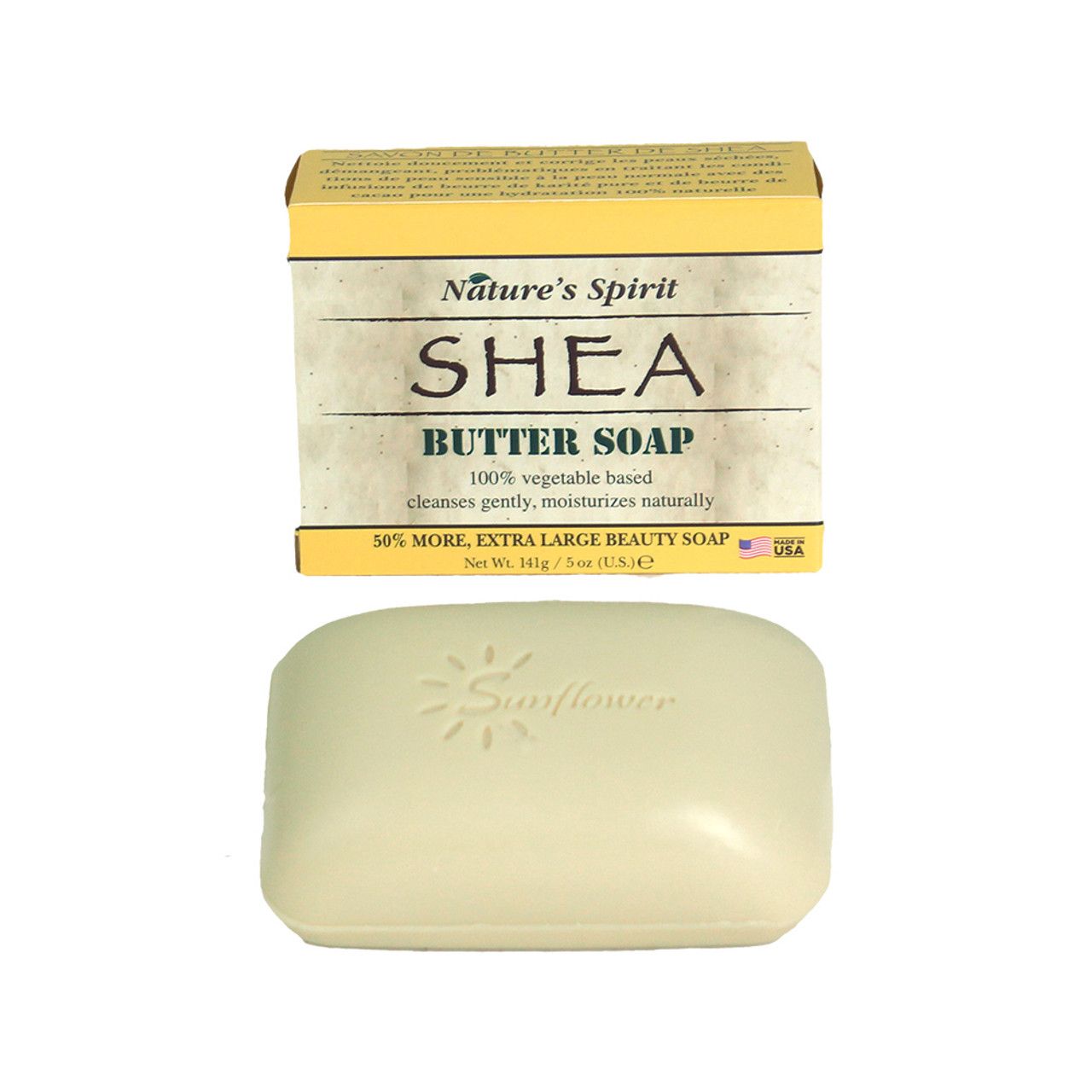 Nature&#39;s Spirit: Raw Shea Butter Soap