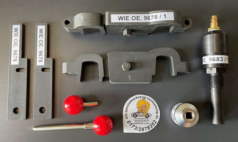 M46 Porsche Motor Steuerzeiten Mietwerkzeug Satz