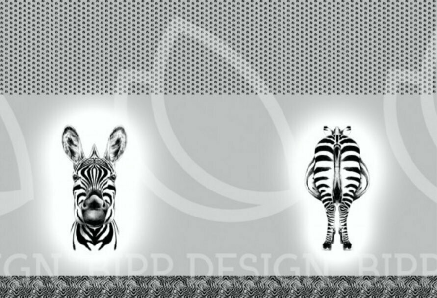 Jersey Panel - Zebra
