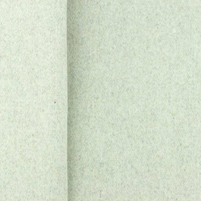 Flanell 0,65m x VB - Kiesel / Ecru