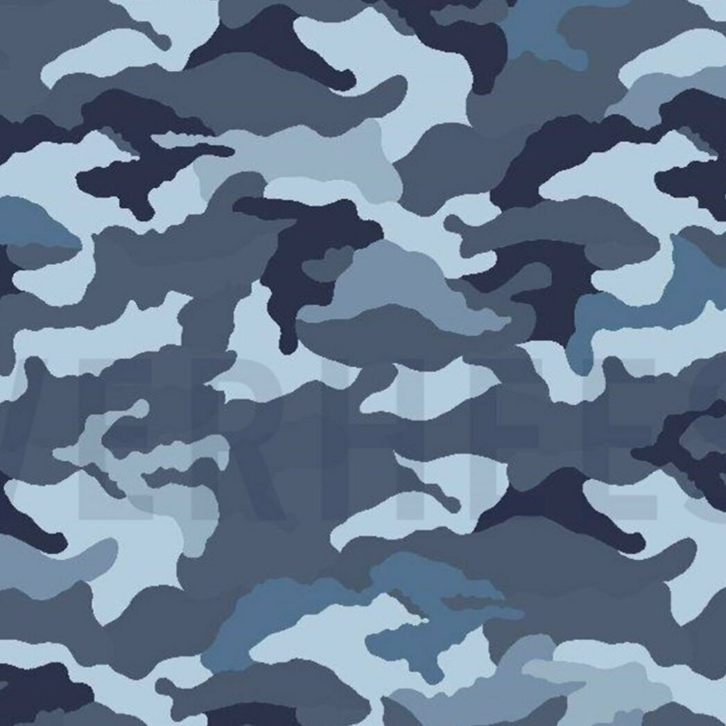 Jersey - Camouflage Blau