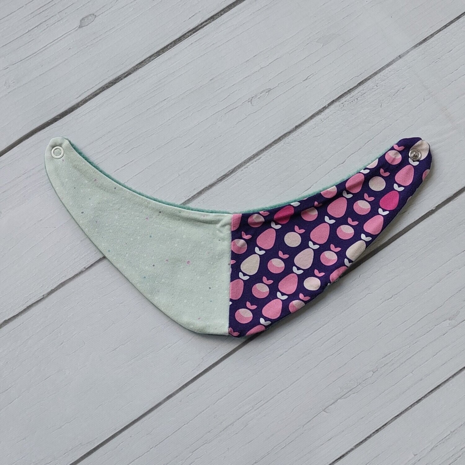 Halstuch - Birne Apfel Mint Lila Rosa