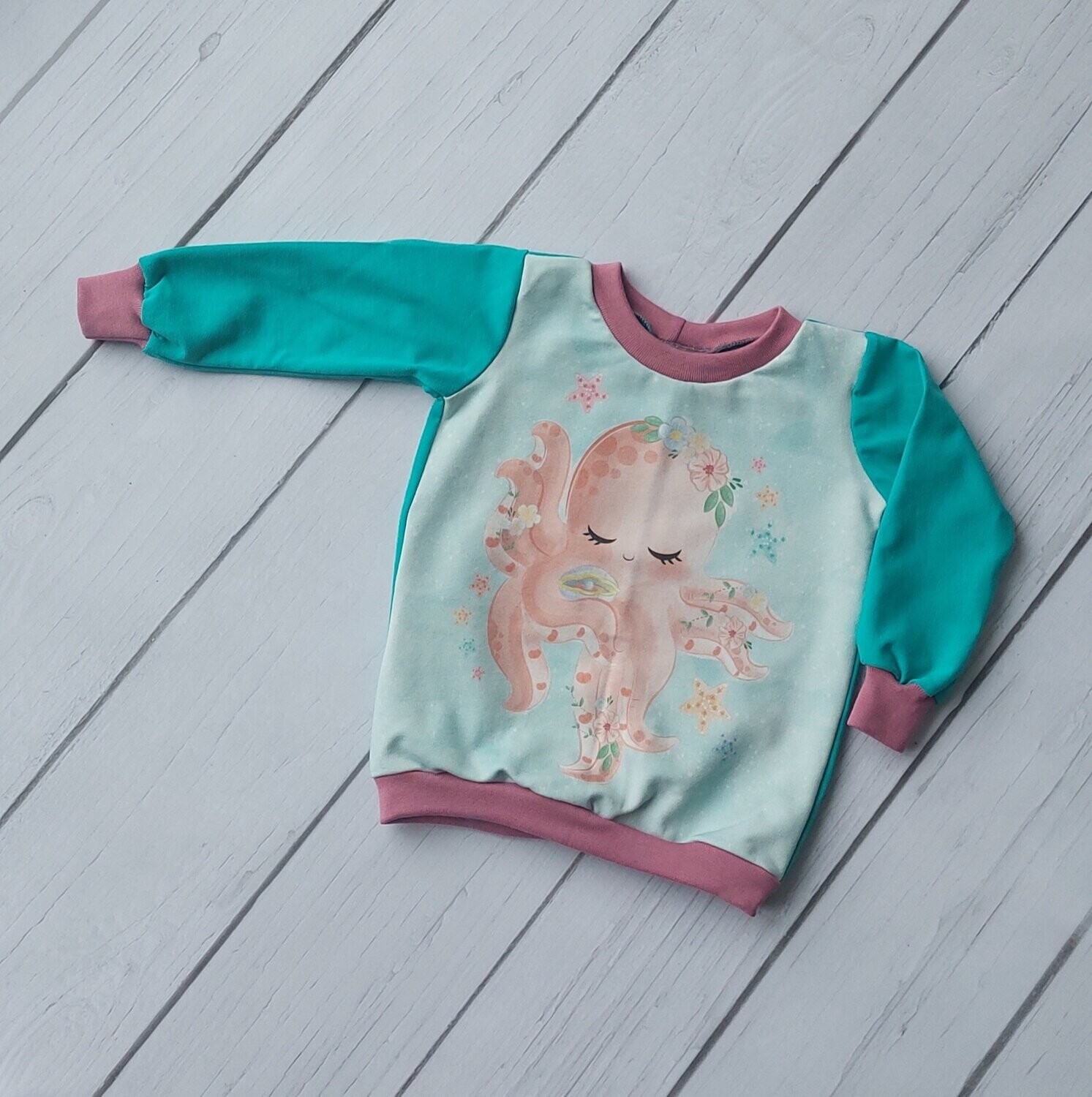 Langarmshirt - Krake