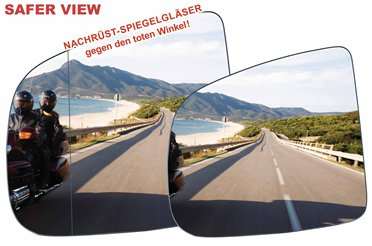 Safer-View Spiegelglas gegen den toten Winkel BMW. Artikelnummer: 0250216. Hersteller: MFW