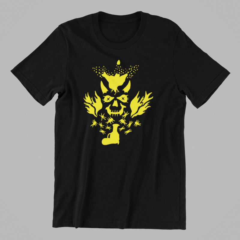 Skull with Gun