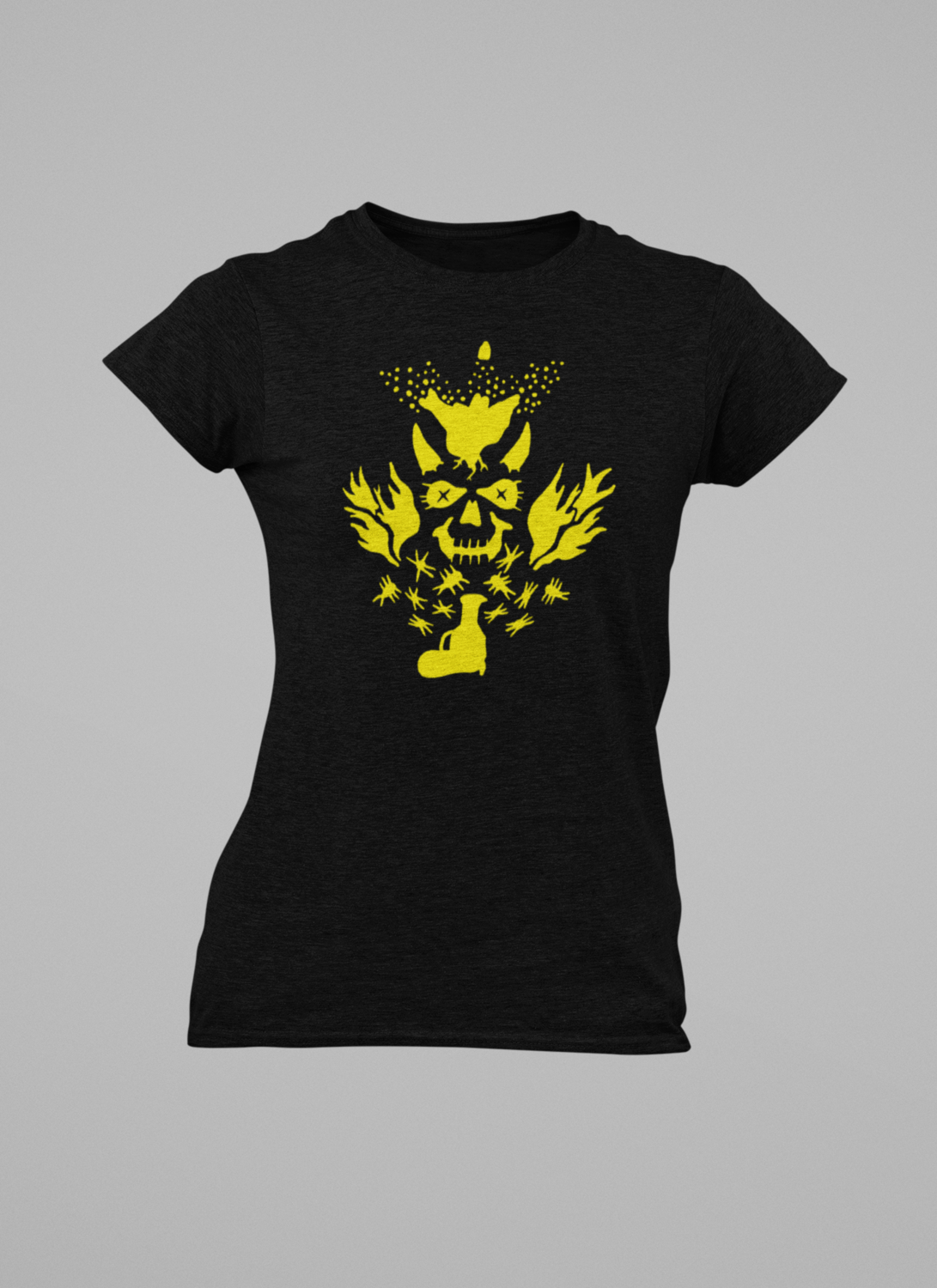 Skull with Gun