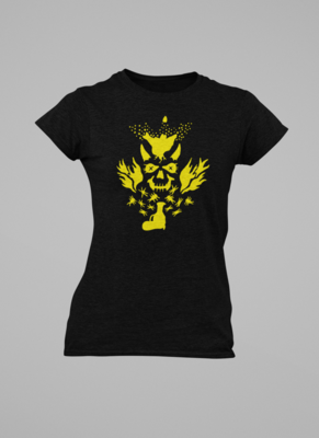 Skull with Gun