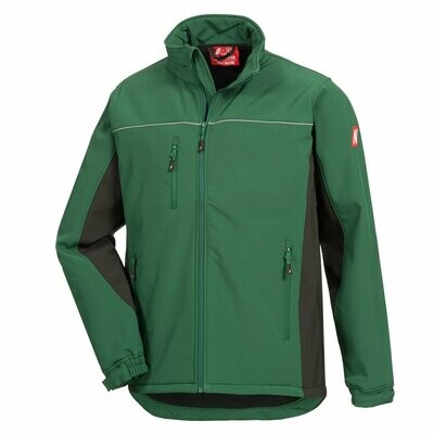 NITRAS MOTION TEX LIGHT Softshelljacke, grün/schwarz