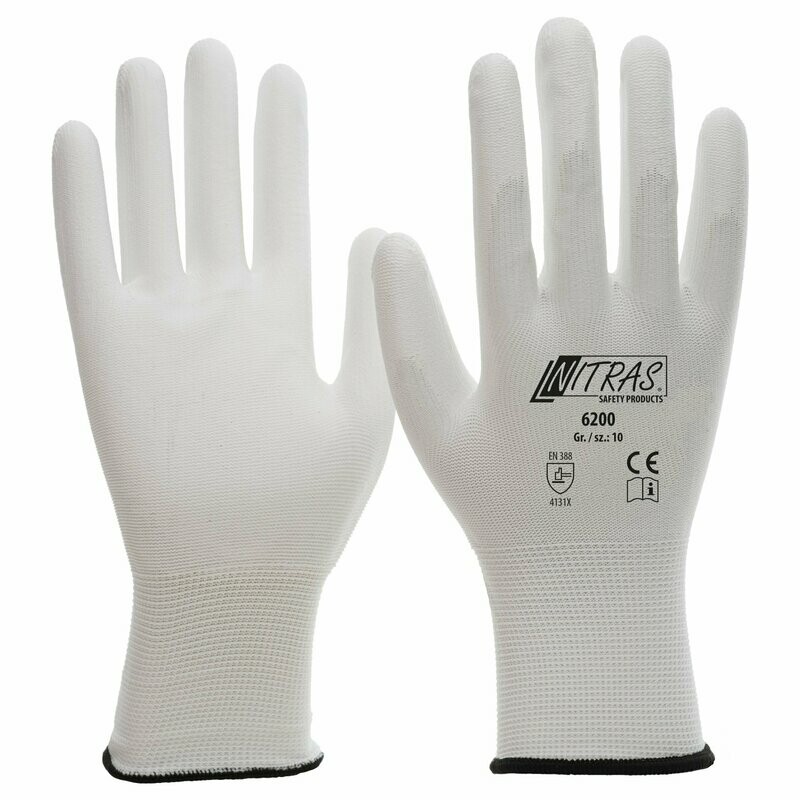 NITRAS Nylon-PU, weiß-weiß, VE = 12 Stück NITRAS Nylon-PU, weiß-weiß, VE = 12 Stück