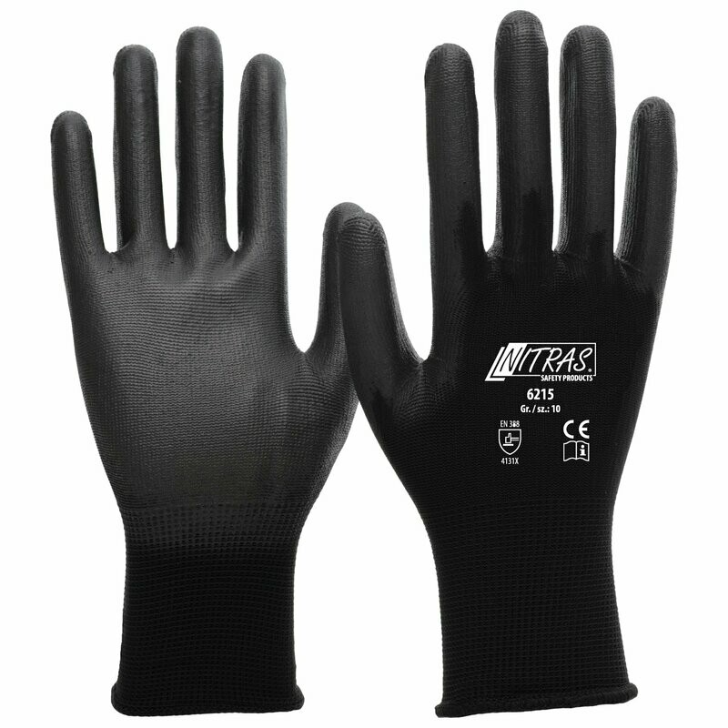 NITRAS Nylon-PU, schwarz-schwarz, VE = 12 Stück NITRAS Nylon-PU, schwarz-schwarz, VE = 12 Stück