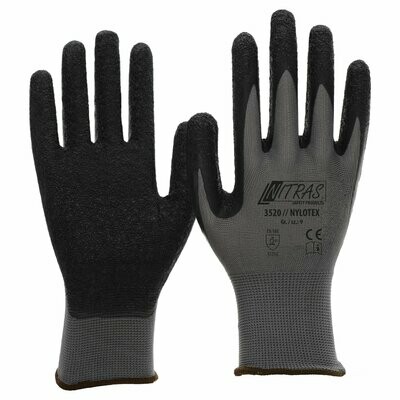 NITRAS  NYLOTEX , Latex, grau-schwarz, VE = 12 Stück