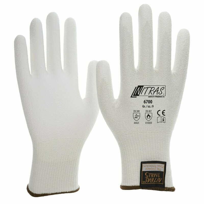 NITRAS TAEKI5, PU, weiß-weiß, VE = 10 Stück NITRAS TAEKI5, PU, weiß-weiß, VE = 10 Stück