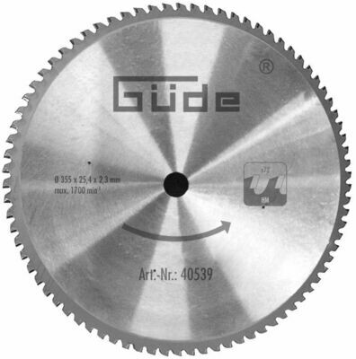 Güde METALLKREISSÄGEBLATT 350mm T