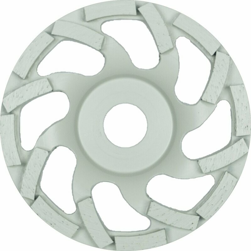 Klingspor DS 600 S Supra Diamantschleifteller für Winkelschleifer für Beton, Schamotte, Naturstein, Mauerwerk, Ziegel Klingspor DS 600 S Supra Diamantschleifteller für Winkelschleifer für Beton, Schamotte, Naturstein, Mauerwerk, Ziegel