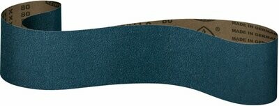 Klingspor CS 411 X Schleifbänder mit Gewebeunterlage für Edelstahl, Stahl, Metall Universal | 10 Stück