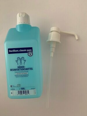 Bode Handedesinfektionmittel Sterillium classic pure 1 Liter inkl. Spender