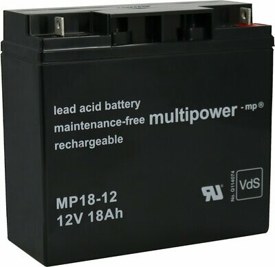 Güde Batterie Mp 18-12 / 12 V 18 Ah