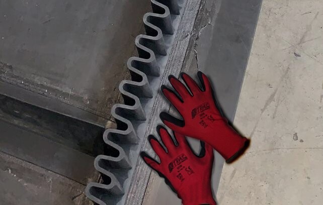 NITRAS Nylon-Nitrilschaum-Handschuh - 12 Stück