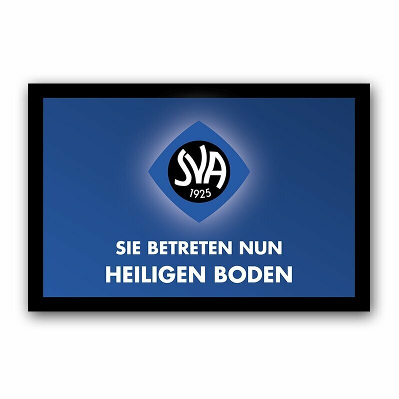 Fußmatte "Heiliger Boden"