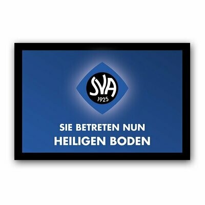 Fußmatte "Heiliger Boden"