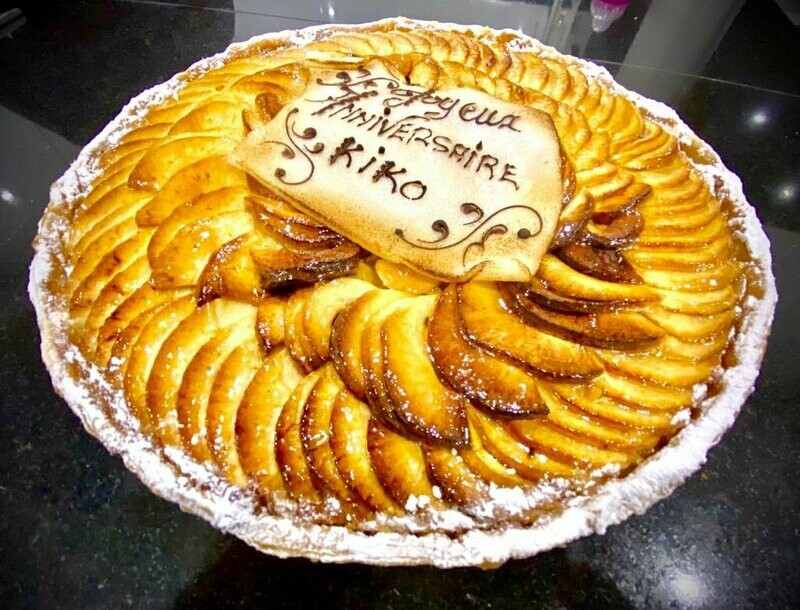 Tarte aux pommes 10 Personnes