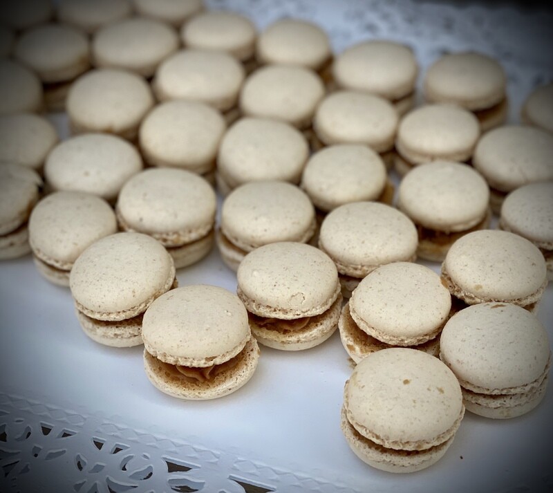 Plateau de mini macarons de foie gras 35pcs