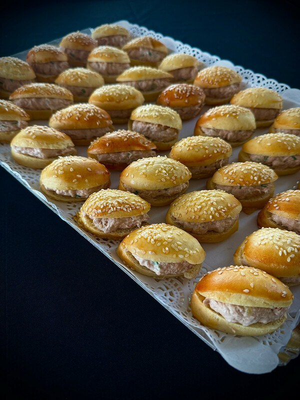 Plateau de navette rillettes thon 35 pcs