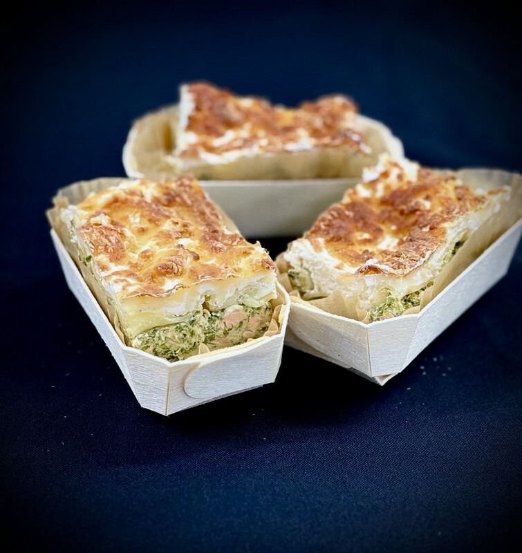Mini lasagne au saumon épinard et ricotta