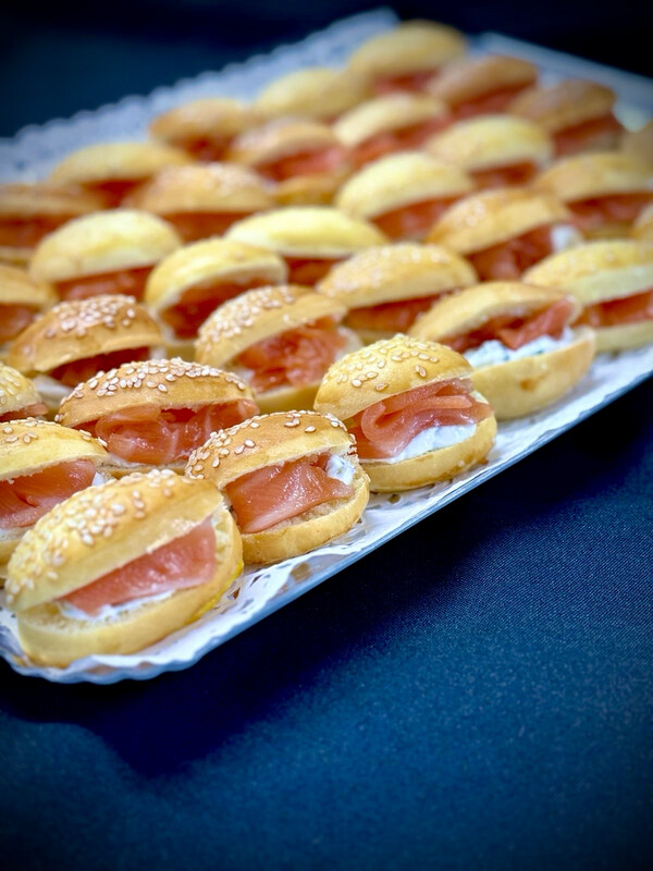Navette saumon boursin
