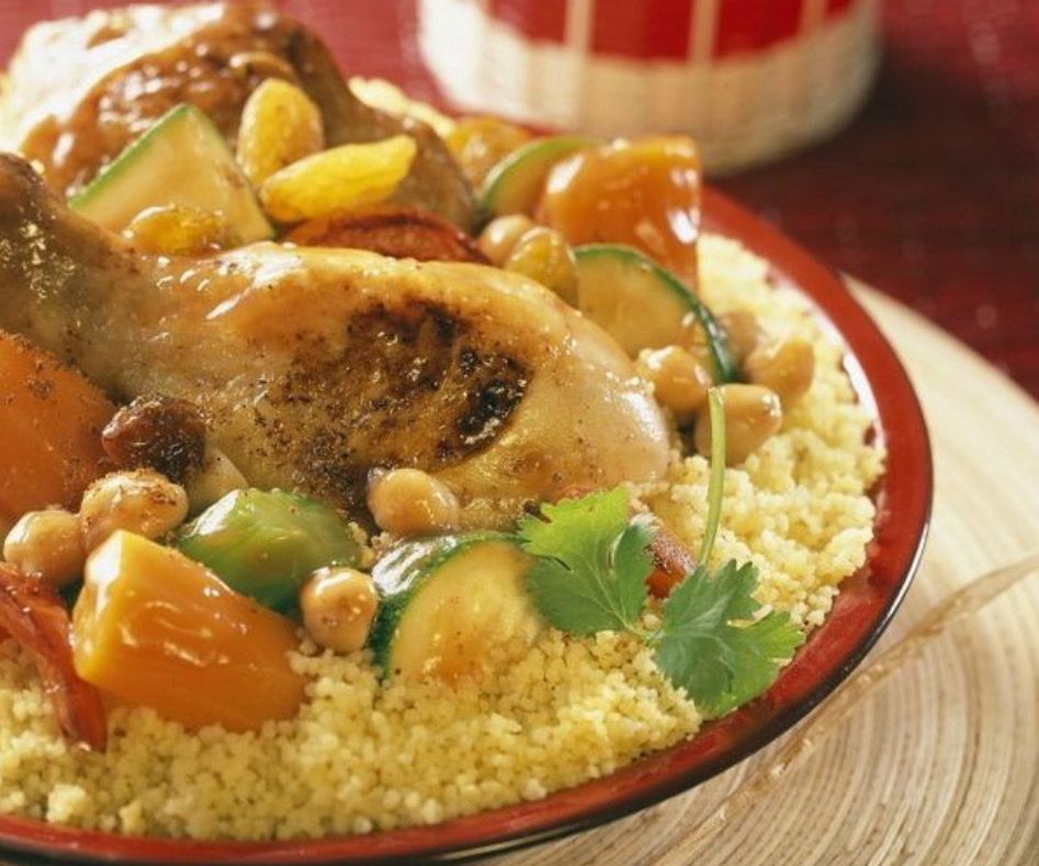 Couscous au poulet pour 4 personnes
