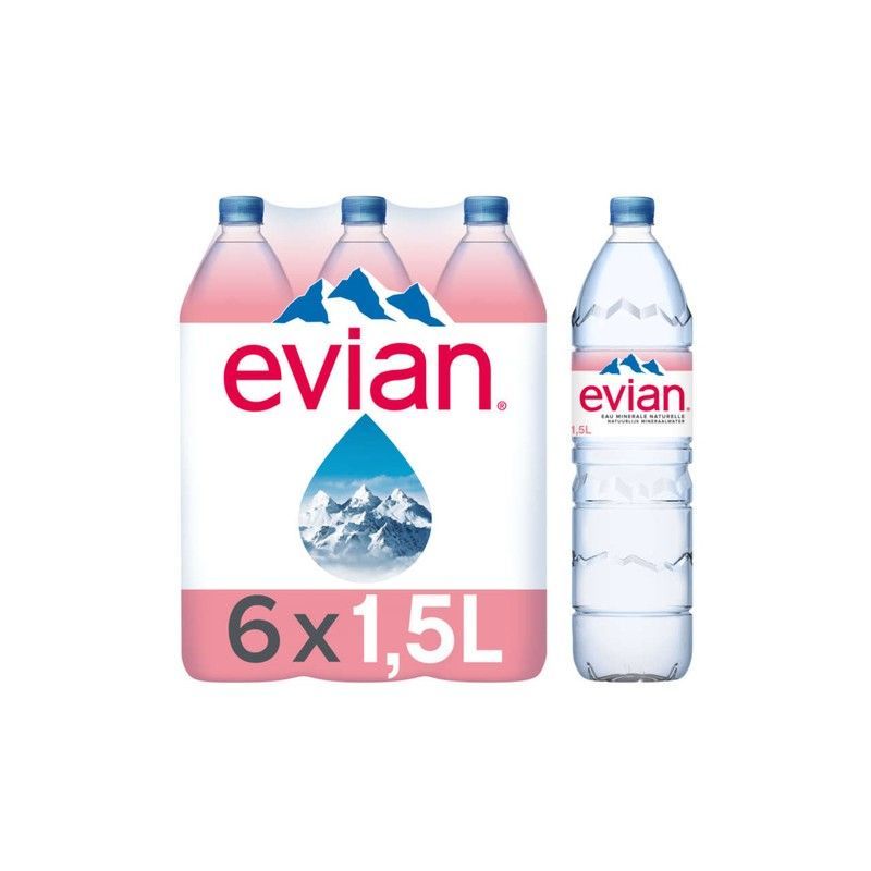 Evian 1,5L x6